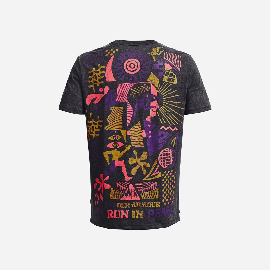 Áo thun thể thao nam Under Armour Run Micro Drop - 1376986-001