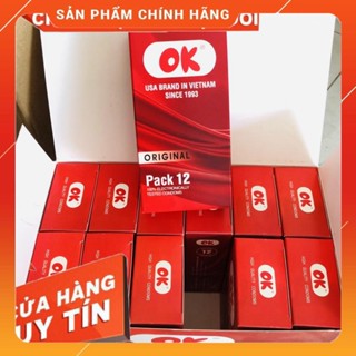 [Chính Hãng] Bao Cao Su OK Original ( Hộp 12 Cái)