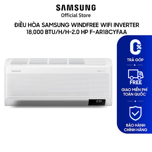 Điều hòa Samsung WindFree Wifi Inverter- 18,000 BTU/h-2.0 HP F-AR18CYFAA-4G