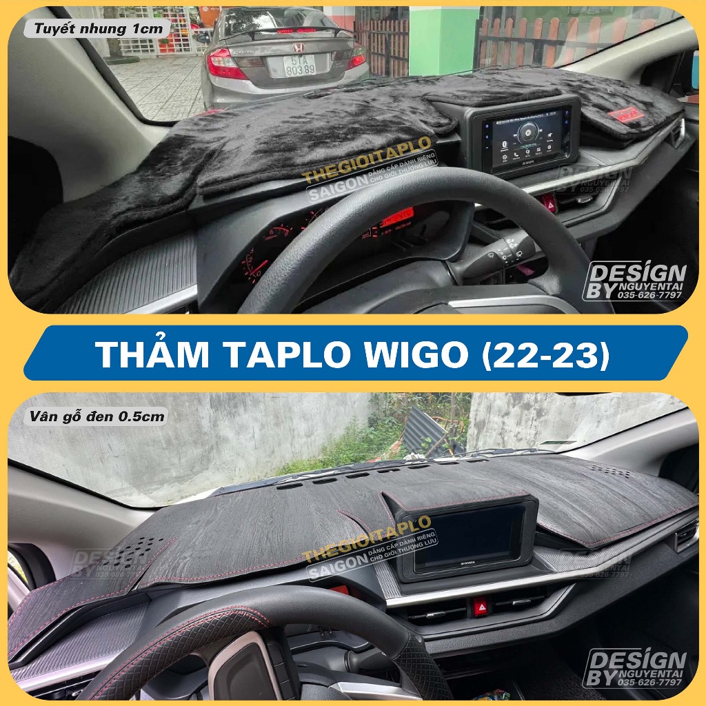 Thảm taplo chống nắng ô tô da vân gỗ,tuyết nhung,cacbon,da pu,da lộn chuẩn form sang trọng