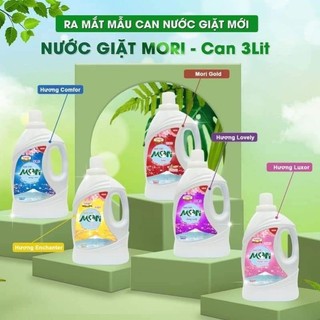 Nước giặt mori can 10l lưu hương dài lâu