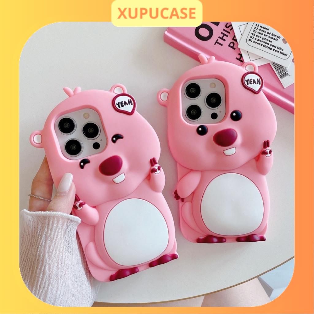 Ốp Điện Thoại Silicone Mềm Chống Sốc In Hình Hải Ly Say Yeah Cho 6plus/7plus/x/xs/xsm/11/12/13/14/15/pro/max/plus/promax