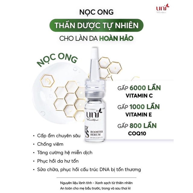 Serum huyết thanh nọc ong size nhỏ 10ml Uni Beautiful
