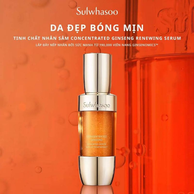Tinh chất Serum nhân sâm Sulwhasoo chống lão hóa săn chắc da 8ml/chai