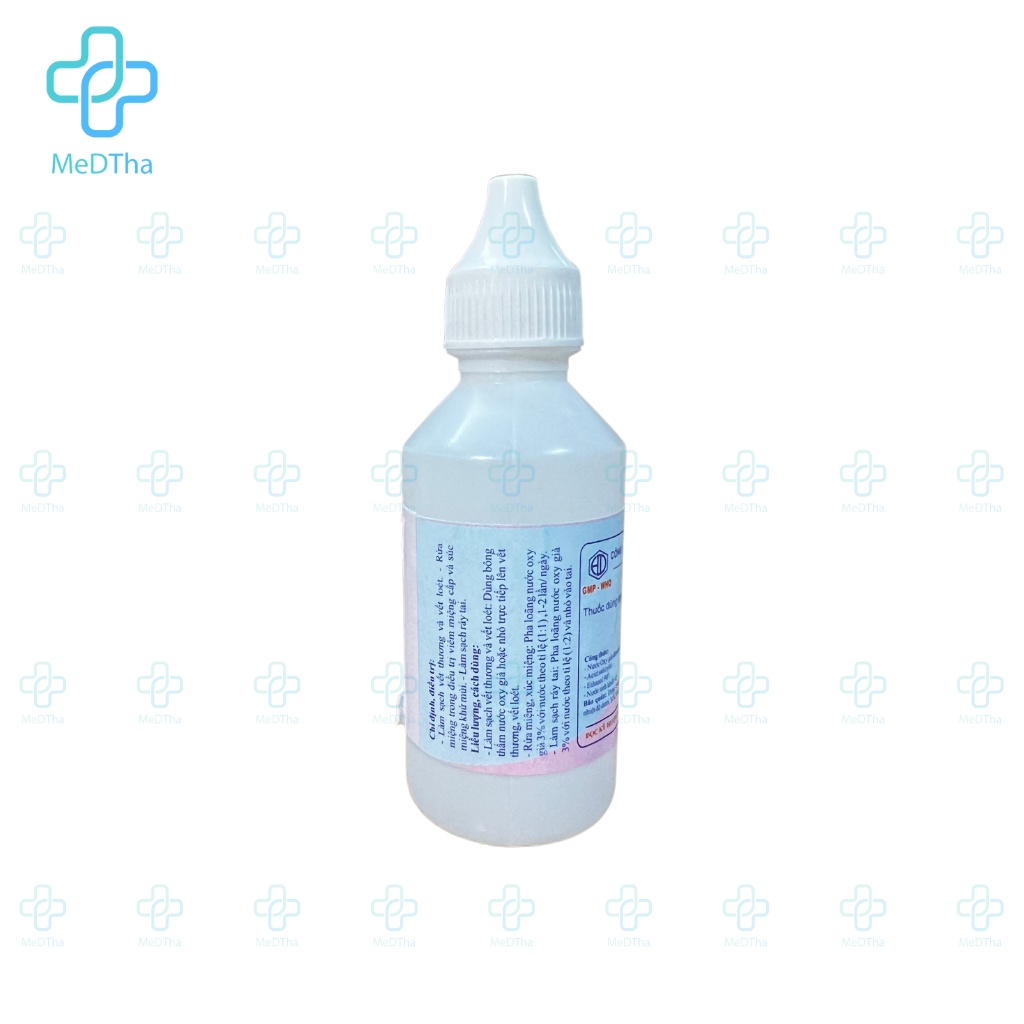 Nước Oxy Già 3% - Làm Sạch Vết Thương, Vết Loét, Rửa Miệng, Khử Mùi, Sát khuẩn, Vệ Sinh Quần Áo