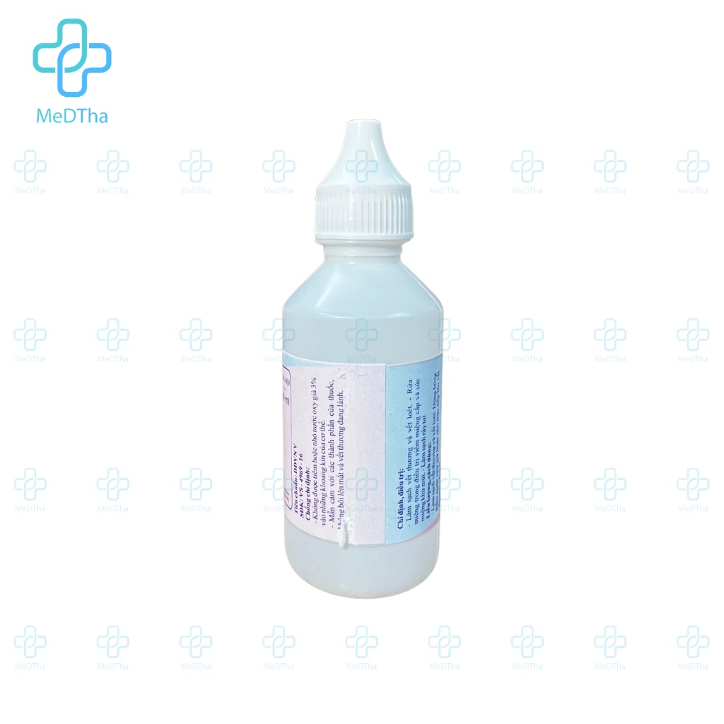 Nước Oxy Già 3% - Làm Sạch Vết Thương, Vết Loét, Rửa Miệng, Khử Mùi, Sát khuẩn, Vệ Sinh Quần Áo