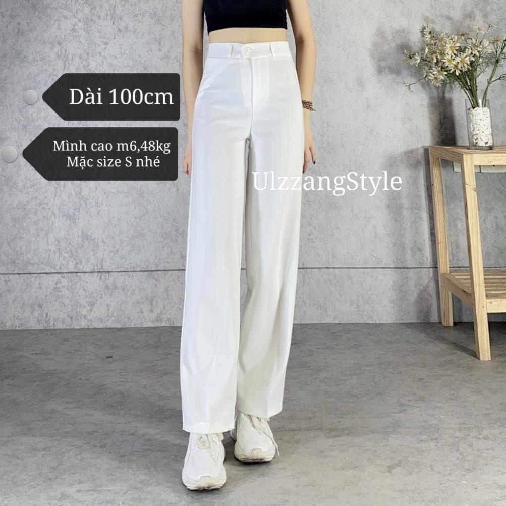 Quần ống rộng lưng cao kiều Hàn Quốc Q17 hot