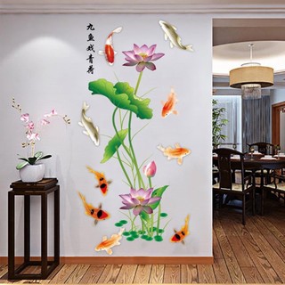 [Nhiều mẫu] Decal Dán Tường Trang Trí Phòng Khách
