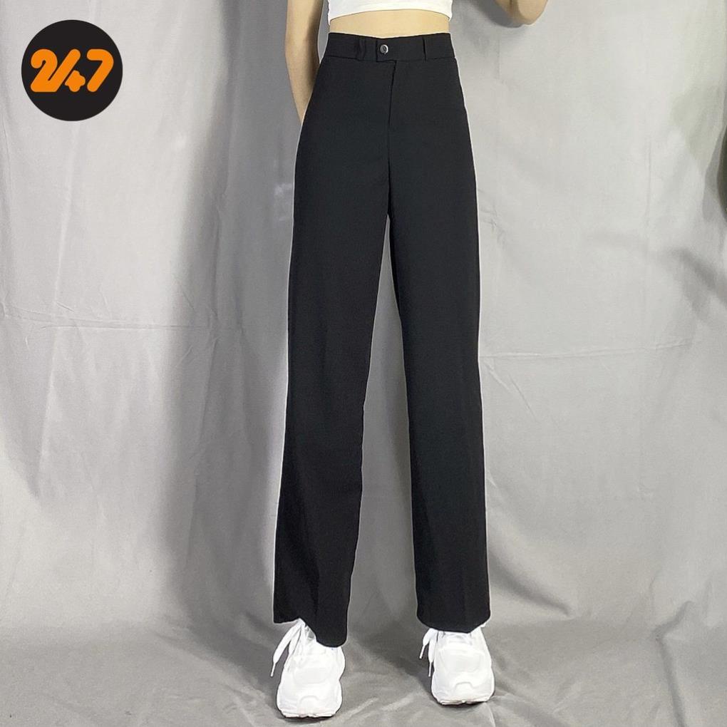 HOT Quần ống rộng lưng cao kiều Hàn Quốc Q17 hot