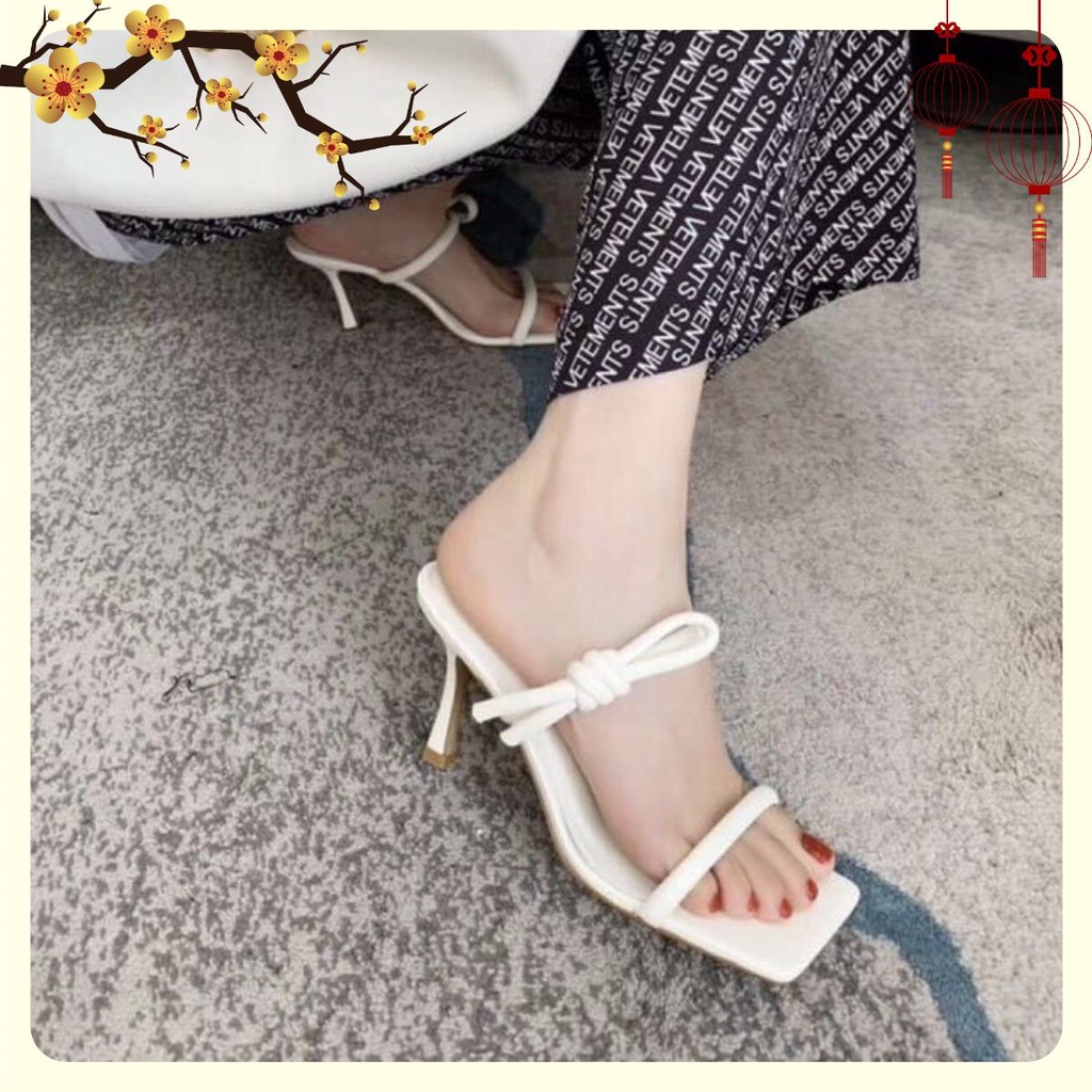 Guốc cao Size 35-43gót thời thượng cao 7cm mẫu mới hot TTG22