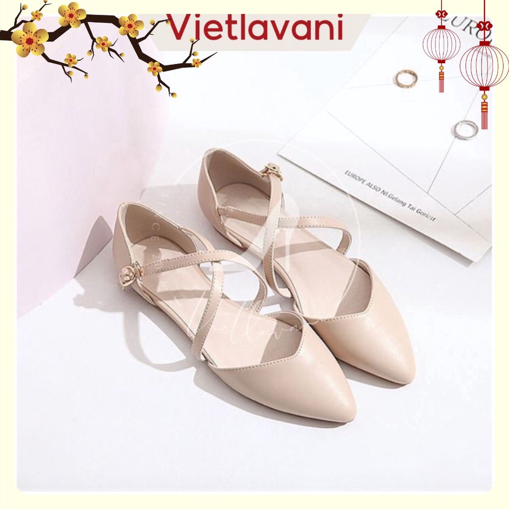 Giày nữ Bigsize TTB9 dây đan cá tính cao 1cm, giày ngoại cỡ, size to, big size