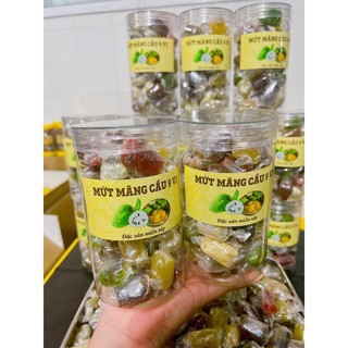 Hủ 500g mứt mãng cầu mix 9 vị