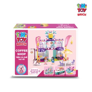 Đồ chơi lắp ráp tiệm cà phê vui vẻ tinitoy brick m38-b0972
