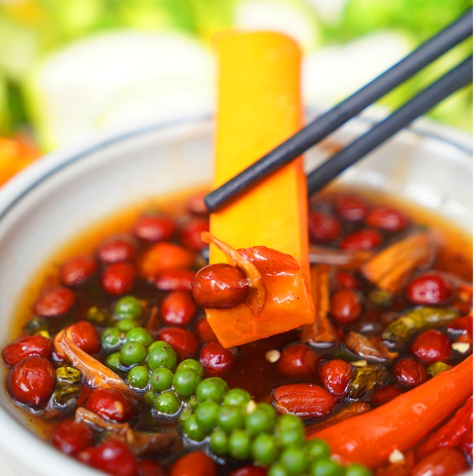 Kho quẹt Nấm chay Thích Cay, chấm rau củ, ăn cơm nóng, chay mặn đều dùng được