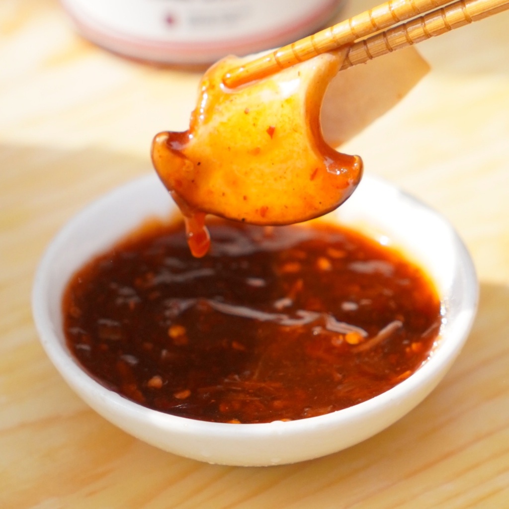 Sa tế nấm chay Thích Cay, dùng trộn mì, phở, hủ tíu, ăn chay không hề nhàm chán