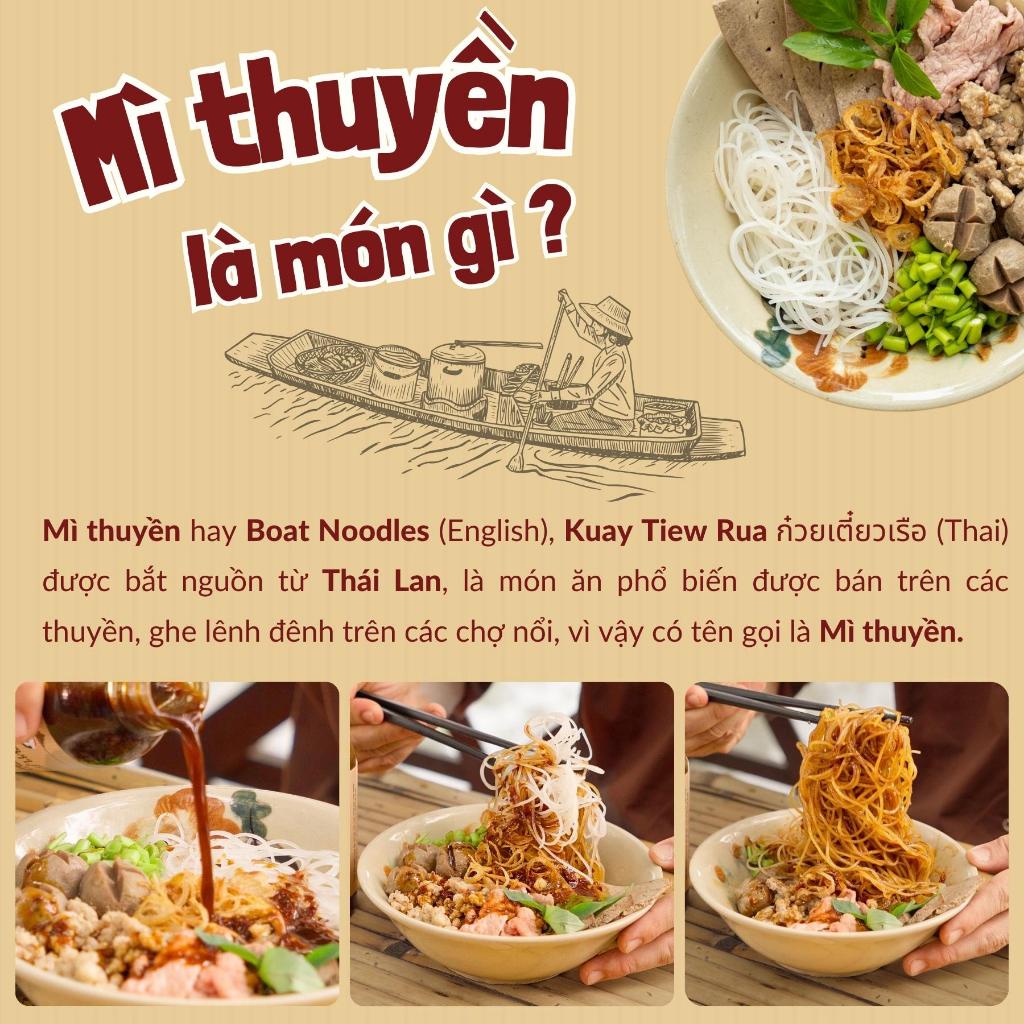 Sốt mì thuyền boat noodles Thích Cay 250ml, nước trộn đậm đà, chuẩn vị Thái