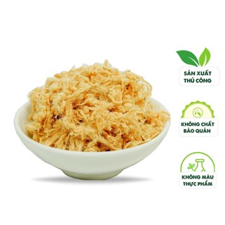 Chà bông thịt nạc, ruốc heo ăn chào trắng, bánh mì, làm cơm cháy túi 120g