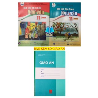 Sách - combo bài tập đọc hiểu ngữ văn 11 - tập 1 + 2