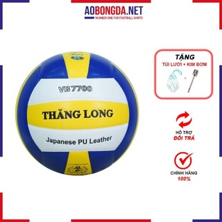Bóng chuyền thăng long da nhật vb7000 đạt tiêu chuần thi đấu tặng túi lưới đựng bóng và kim bơm tiêu chuẩn