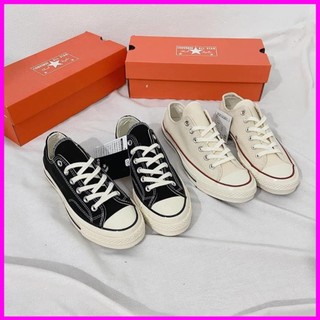 Giày convers chuck taylor 1970s đen trắng cổ cao - cổ thấp, giày cv 1970s mũi bóng bản s.cấp full bill box $