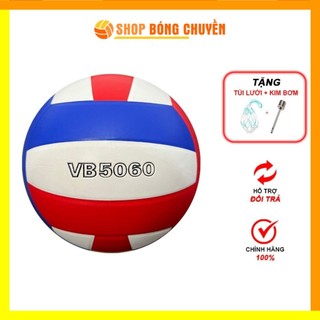 Bóng chuyền thăng long vb 5060 chính hãng tiêu chuẩn thi đấu tặng kèm kim bơm túi lưới