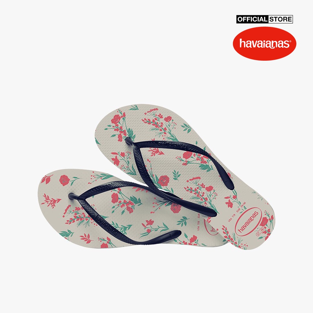 HAVAIANAS - Dép kẹp nữ Slim Romance 4136977-0052