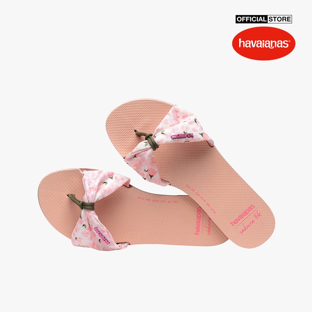 HAVAIANAS - Dép kẹp nữ You ST Tropez Sakura 4148478-0076