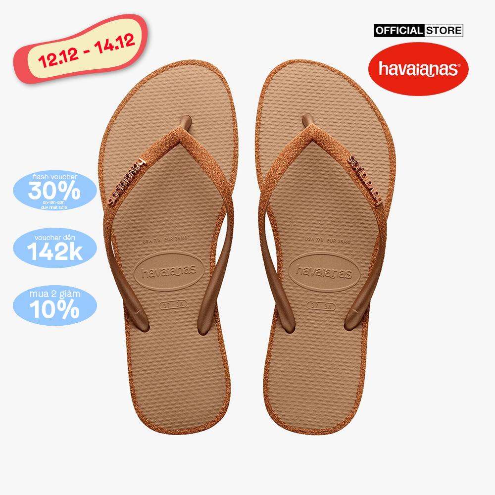 HAVAIANAS - Dép kẹp nữ Slim Glitter Contour 4148313-3581