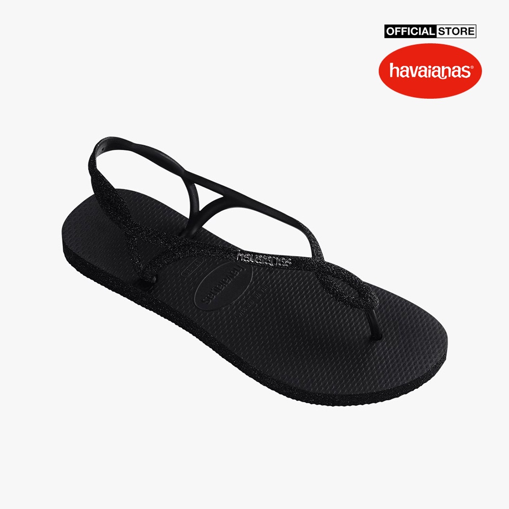 HAVAIANAS - Giày sandals nữ đế bệt Luna Sparkle 4148065-0090