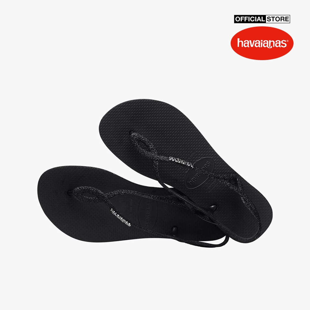 HAVAIANAS - Giày sandals nữ đế bệt Luna Sparkle 4148065-0090