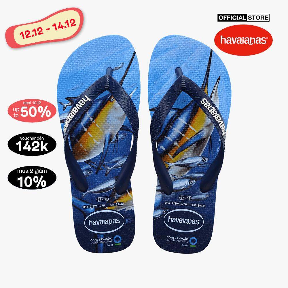 HAVAIANAS - Dép kẹp nam Conservation International 4119507-3847