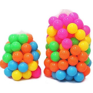 100 Qủa Bóng nhựa Việt Nam 5,5cm nhựa HDPE an toàn, bóng nhựa căng dày không mùi an toàn cho bé