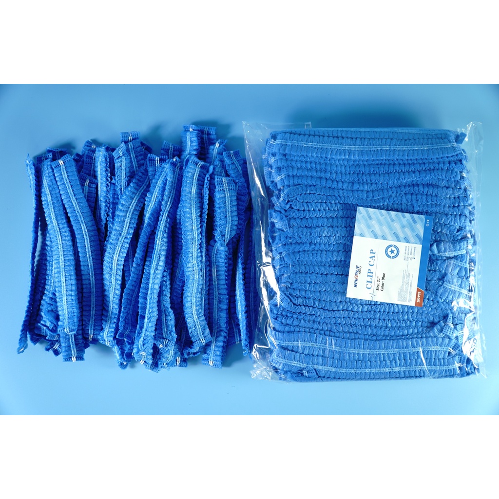 Túi nón con sâu y tế, mũ trùm đầu trong y tế và làm bếp, thực phẩm Sintrue - Gói 50 & 100 cái