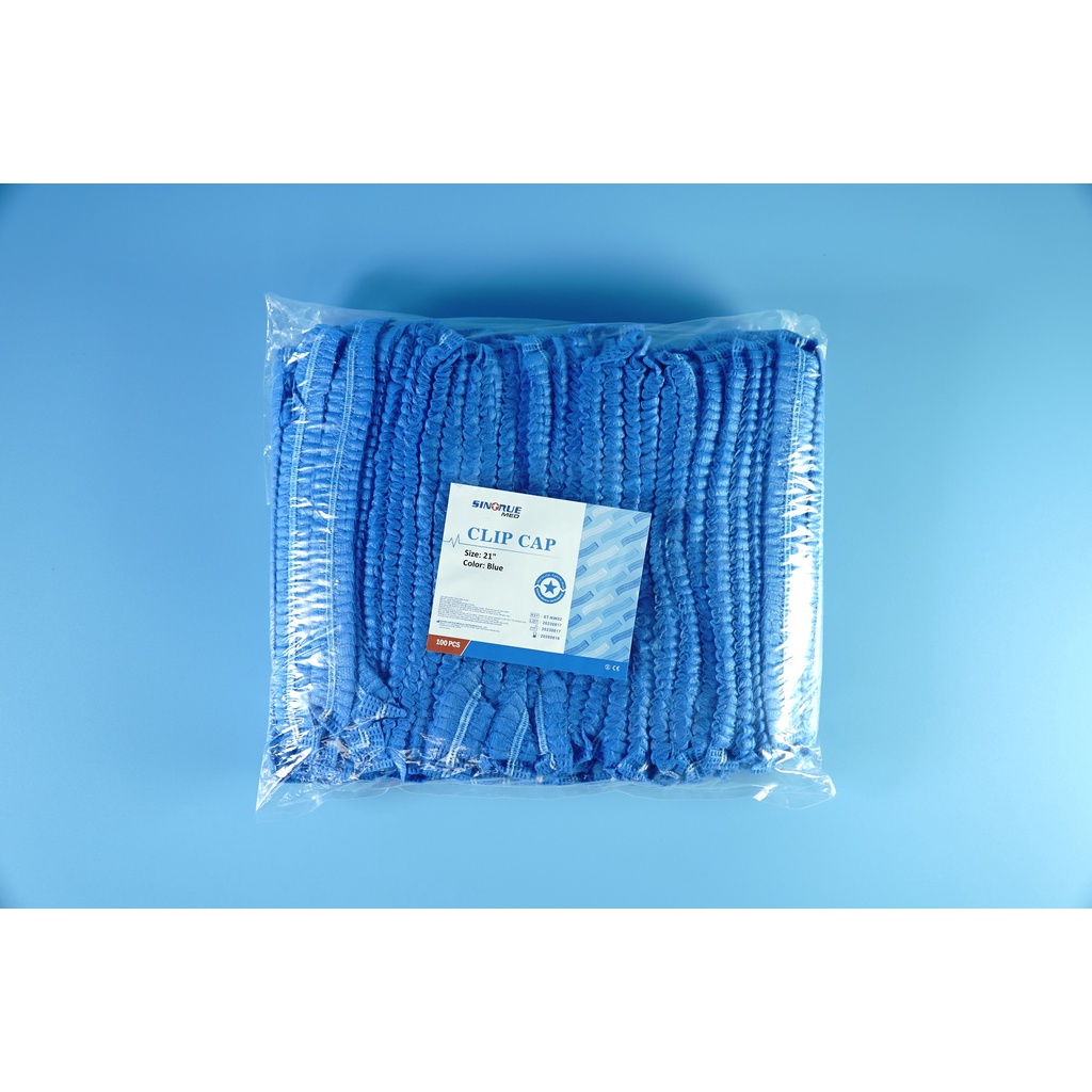 Túi nón con sâu y tế, mũ trùm đầu trong y tế và làm bếp, thực phẩm Sintrue - Gói 50 & 100 cái