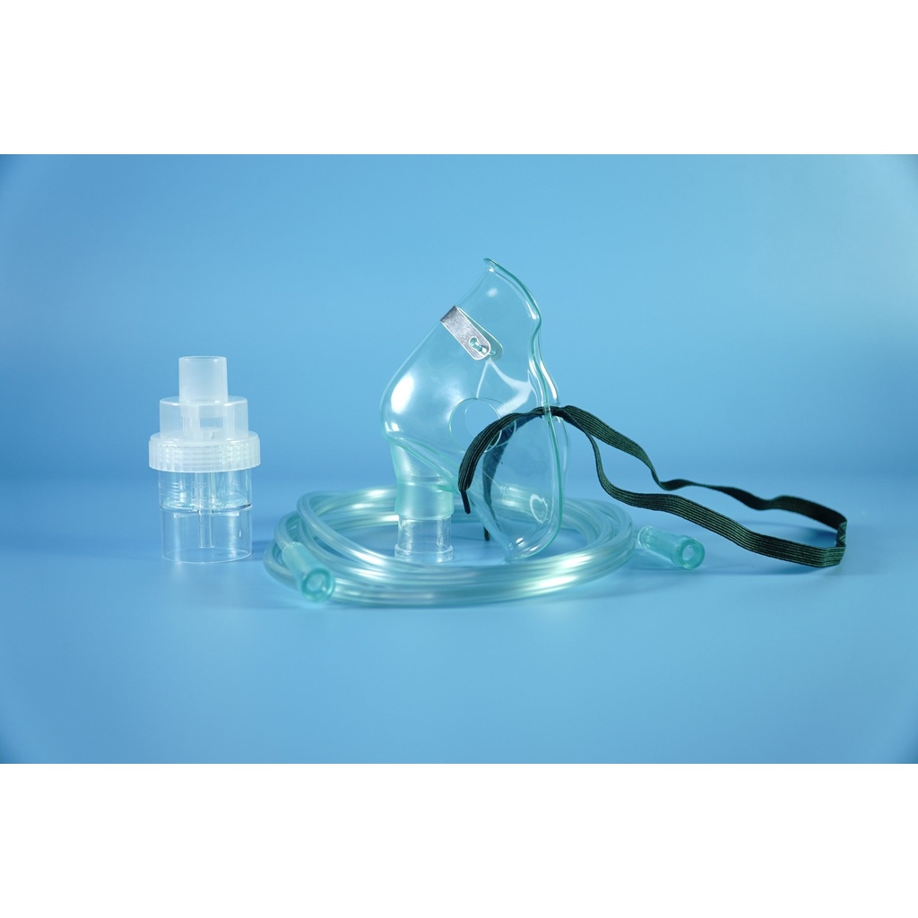 Bộ phụ kiện xông khí dung mặt nạ, dây khí, bầu xông hiệu Sintrue - Xanh lá nhạt