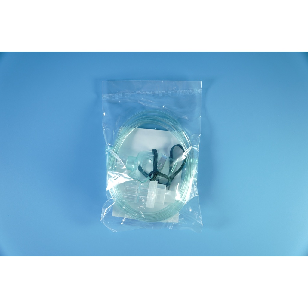 Bộ phụ kiện xông khí dung mặt nạ, dây khí, bầu xông hiệu Sintrue - Xanh lá nhạt