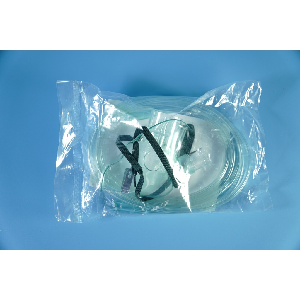 Bộ phụ kiện xông khí dung mặt nạ, dây khí, bầu xông hiệu Sintrue - Xanh lá nhạt