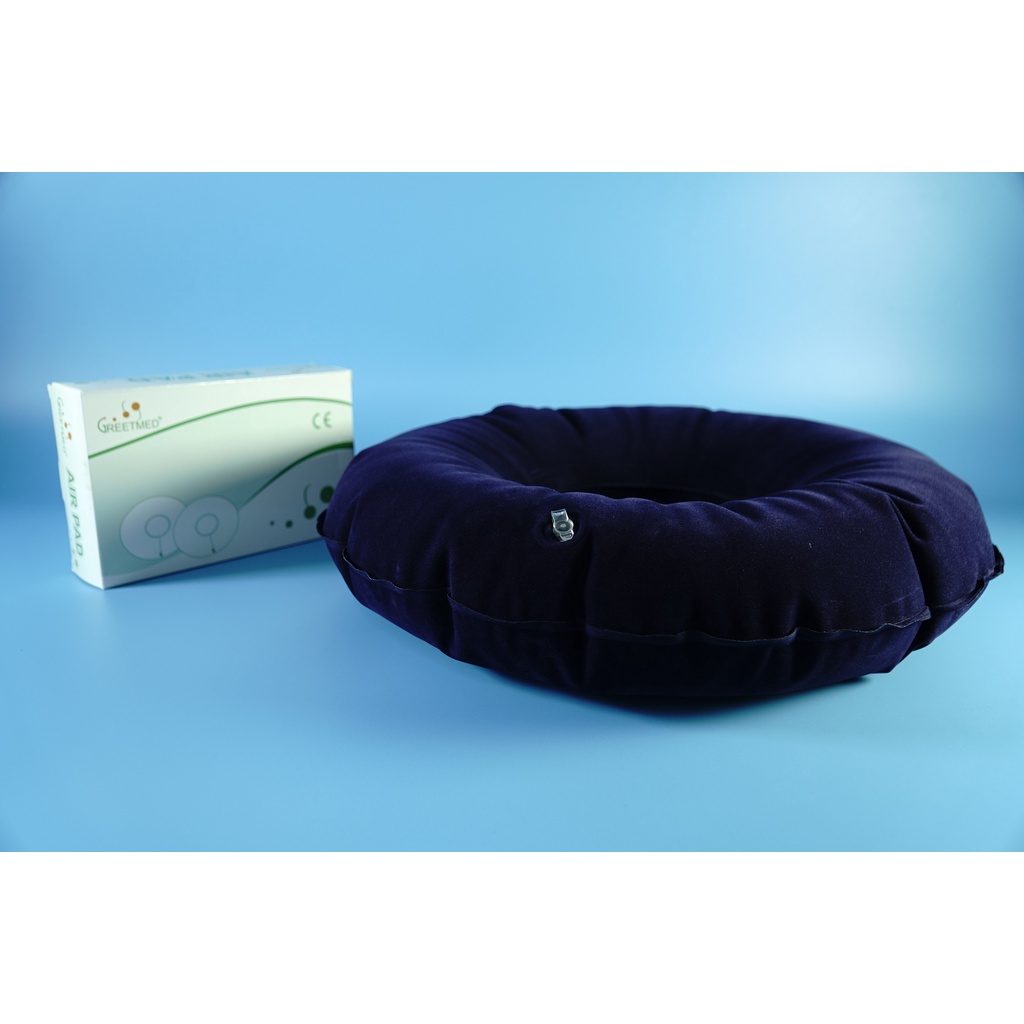 Phao chống loét nỉ hiệu Greetmed siêu mịn, siêu bền 30cm - Có ống van