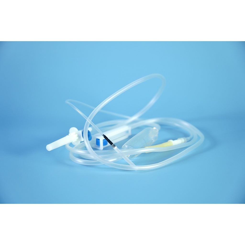 Bộ dây truyền dịch OMIGA khử trùng, có màng lọc - 20 giọt/ml