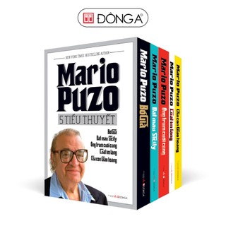 Sách - boxset 5 tiểu thuyết của mario puzo - sda