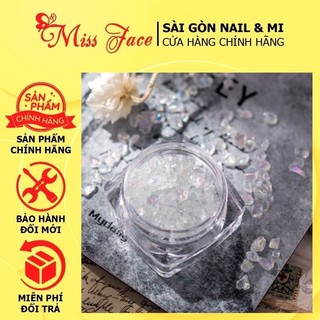 Đá Ngoc Trai ánh 7 màu - Hủ đá ngoc trai lẻ - Đá ẩn gel - ẩn bột - design móng siêu xinh - Style hàn, nhật