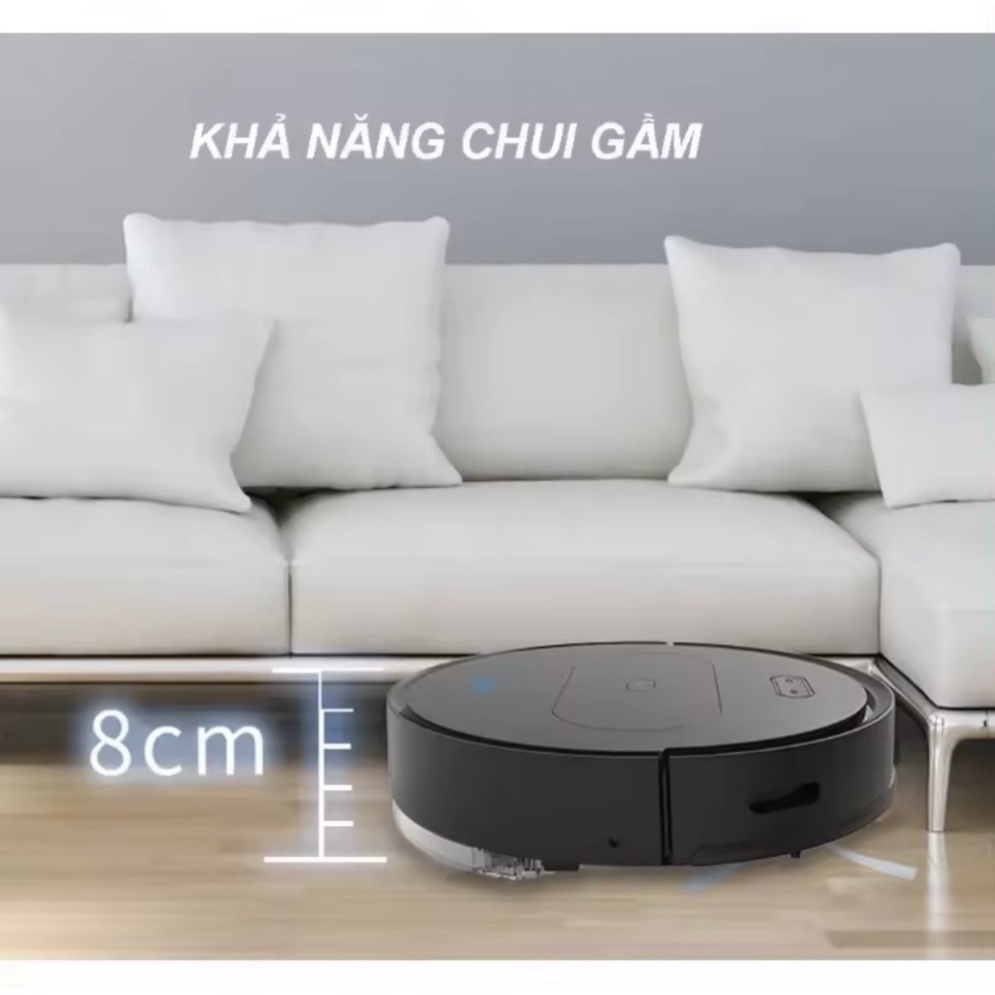 Máy Robot Hút Bụi EMBER Lau Nhà Thông Minh BOWAI OB11 Bảo Hành 5 Năm Có App Điều Khiển Từ Xa Tự Động Sạc Pin Cảm Biến