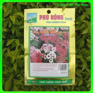 Hạt giống hoa thanh trúc pn-15 phú nông - gói 200mg - phlox mix