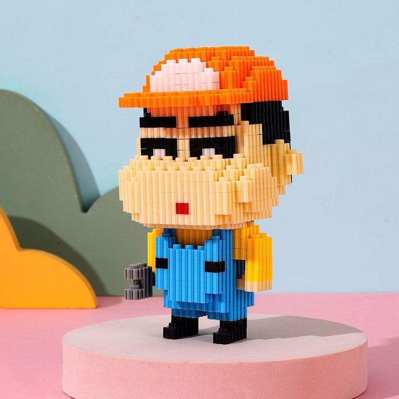 Đồ Chơi Khối Xây Dựng Nhỏ Nhắn Sáng Tạo Cho Bé