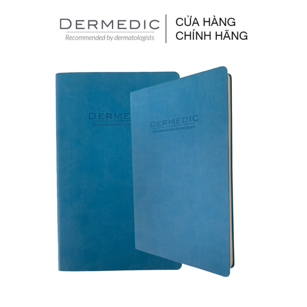 [HÀNG TẶNG - KHÔNG BÁN] Sổ tay Notebook màu xanh Dermedic