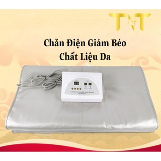 Chăn điện giảm béo cao cấp da 80x180cm, chăn điện tắm trắng giảm béo spa, tmv