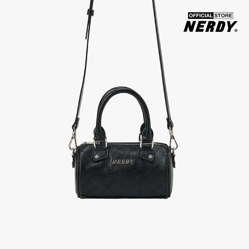 NERDY - Túi xách nữ Monogram Mini Cylinder PNES23AA21-01
