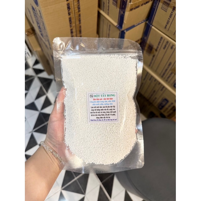 Bột tẩy rong rêu cho sân xi măng,sân gạch vỉa hè hiệu quả