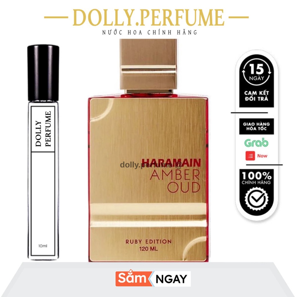 Tester Nước hoa Al Haramain Amber Oud Ruby Edition EDP Chính Hãng