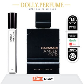Tester Nước Hoa Al Haramain Amber Oud Private Edition 10ml